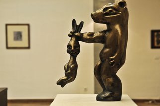 Catalin Geana: 'Rabbit', 2012 Bronze Sculpture, Abstract Figurative. Bronze sculpture, Rabbit, by Catalin Geana...