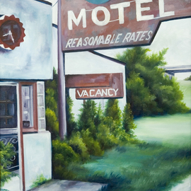 Route 66 Motel By James Hill