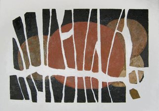 Charo Noriega: 'era', 2011 Oil Painting, Abstract.      . . . replicar el comienzo absoluto, circulos que nos invitan desde algun punto infinito, fragmentos diseminados en la inmovilidad del espacio, fisuras que podrian afirmarse o quiza desvanecerse, texturas remotas, gesto iniciA! tico de un posible devenir.     ...