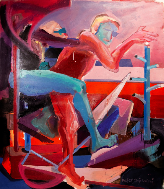 Rafal Chojnowski  'Summer Is To Hot', created in 2019, Original Painting Oil.
