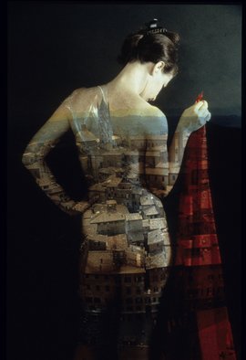 Claudia Nierman: 'City dressed', 1999 Cibachrome Photograph, nudes.  This image is also available printed on canvas 57 x 80. ...
