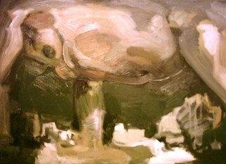 Dina Elsayed Imam: 'figure', 2008 Oil Painting, Figurative. 