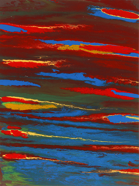 Artist Sami Samir. 'Sonoma Sky, Original Abstract Art, Acrylic On Canvas' Artwork Image, Created in 2015, Original Painting Acrylic. #art #artist