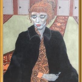 Bozena Dusseau Labedz: 'for anais', 2014 Oil Painting, Figurative. Artist Description: (c)Bozena Dusseau- Labedz  PAINTINGNR: 010576  TITLE:      FOR ANAIS   YEAR:      2014   ...