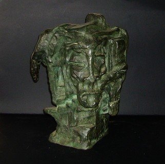 Emilio Merlina: 'did you call us back side', 1992 Bronze Sculpture, Inspirational. 