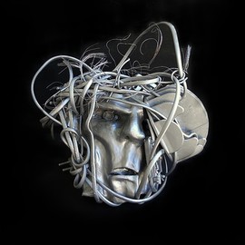 Emilio Merlina: 'for a blackout 011', 2011 Mixed Media Sculpture, Fantasy. 