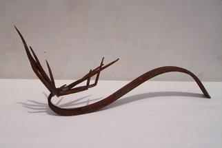 Emilio Merlina: 'prayer 08', 2008 Mixed Media Sculpture, Inspirational.  rusty iron ...