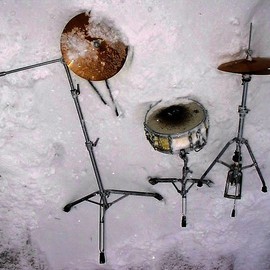 Emilio Merlina: 'the drummer is gone 3  09', 2009 Color Photograph, Inspirational. Artist Description:  digital photo ...