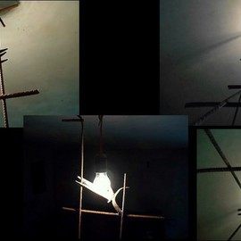 Emilio Merlina: 'the light custodian', 2014 Mixed Media Sculpture, Fantasy. 