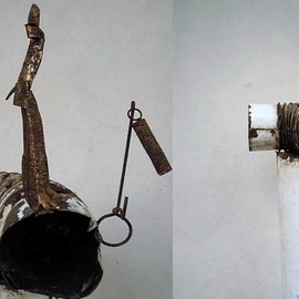Emilio Merlina: 'the wait', 2014 Mixed Media Sculpture, Fantasy. 
