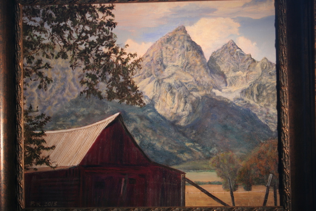 Frederick Kocen Jr  'IN THE VALLEY', created in 2009, Original Painting Oil.