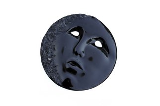 Francesca Bianconi: 'Moon', 2012 Stone Sculpture, Visionary.  marble black of Belgium    ...