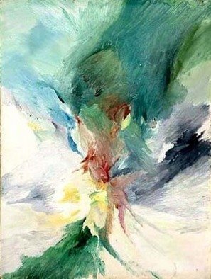 Franziska Turek: 'morning view', 2008 Oil Painting, Abstract. 