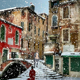 Snow In Venice, Sandro Frinolli Puzzilli