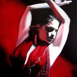 Flamenco Red By David Fedeli