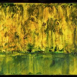 George Oommen: 'kerala spice coast', 1997 Oil Painting, Landscape. 