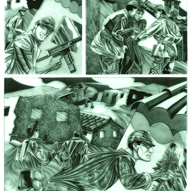 Geo Sipp Artwork Page 1, 2012 Other Drawing, Military