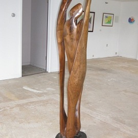 Harold Gubnitsky: 'A trois Trois', 2006 Wood Sculpture, Abstract. Artist Description:   wood sculpture  ...