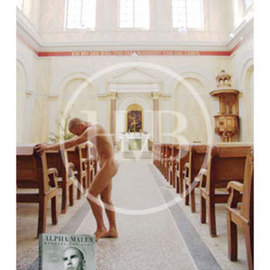 Henning Von Berg: 'MEDITATION IV', 2006 Silver Gelatin Photograph, nudes. Artist Description:  Russian yoga teacher Maxim meditating in an historic  palace church in Northern Germany to show his deep devotion. ...
