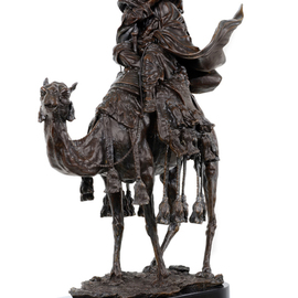 Bronze Sculpture Thomas Edward Lawrence  By Fernando  Andrea