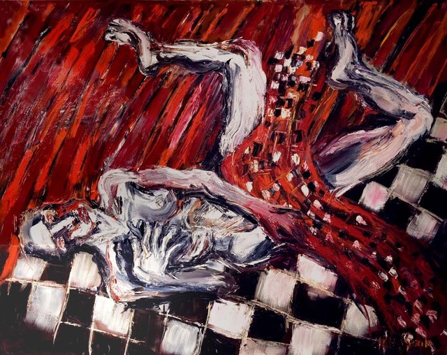 Maciej Hoffman  'Dance', created in 2011, Original Painting Oil.