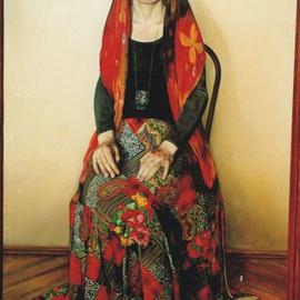 sister s portrait By Said Ibrahimov