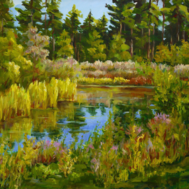 Rock Valley College Pond, Ingrid Neuhofer Dohm