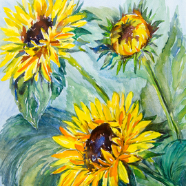 Sunflowers By Irina Maiboroda
