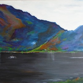 Conor Murphy: 'glendalough', 2021 Acrylic Painting, Landscape. Artist Description: This painting was Painted by an Irish artist in Ireland,One of a kind, signed lower right, Letter of Authenticity.It is an acrylic on a Deep edge canvas wooden backed Element frame.30 x 20 x 1. 1 2 76 x 50 cmIf you would like ...