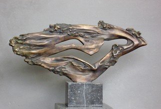Alexander Iv Ivanov: 'swimmer', 2013 Bronze Sculpture, Abstract Figurative. bronze, sculpture, creativity, art, sport, swimming...