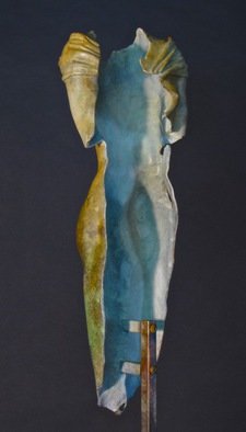 Jack Hill: 'Female Torso Front', 2015 Bronze Sculpture, Mythology. 