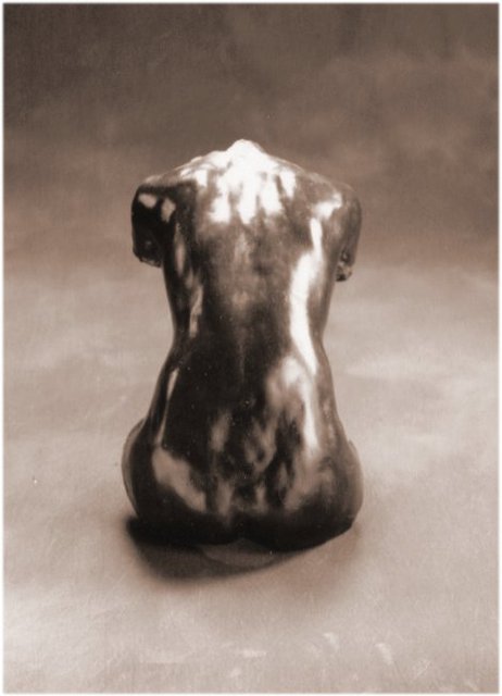 Artist Bruce Naigles. 'From The Back' Artwork Image, Created in 1994, Original Sculpture Ceramic. #art #artist