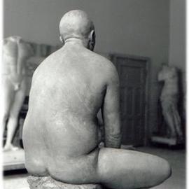 Bruce Naigles: 'Nameless', 1994 Other Sculpture, Figurative. Artist Description: From the back...