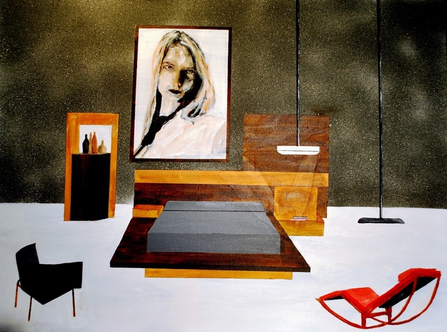 Jim Lively  'A Well Appointed Bedroom', created in 2012, Original Photography Color.