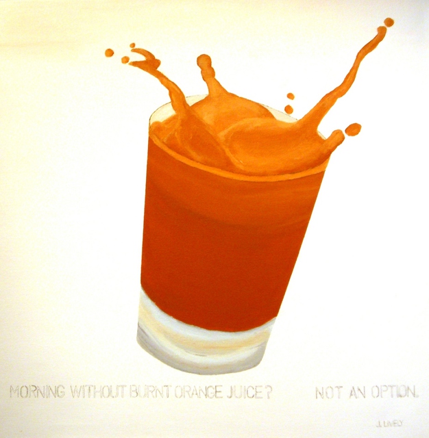 Artist Jim Lively. 'Burnt Orange Juice' Artwork Image, Created in 2010, Original Photography Color. #art #artist