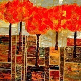 Jim Lively: 'Five For Fall', 2013 Acrylic Painting, Abstract.                                                 Acrylic and gallery wrapped canvas                                                                                                                                                  ...