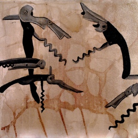 Swarming Wine Bottle Openers, Jim Lively
