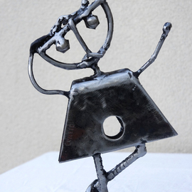 Jean-luc Lacroix Artwork TOTOCHE, 2014 Steel Sculpture, Children