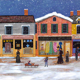 Winter on Main Street  By Janet Munro