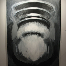 Jill M. Armstrong: 'bearded', 2006 Acrylic Painting, Surrealism. Artist Description:  acrylic painting on masonite ...