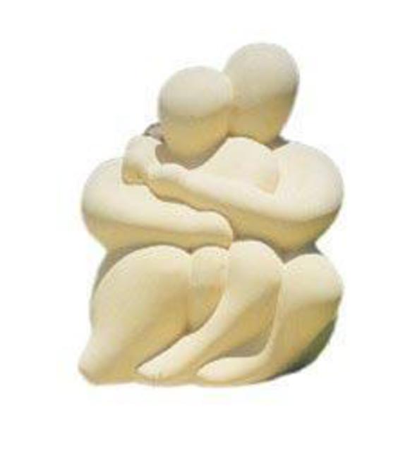 Artist Joe Xuereb. 'Divine Love' Artwork Image, Created in 2003, Original Sculpture Limestone. #art #artist