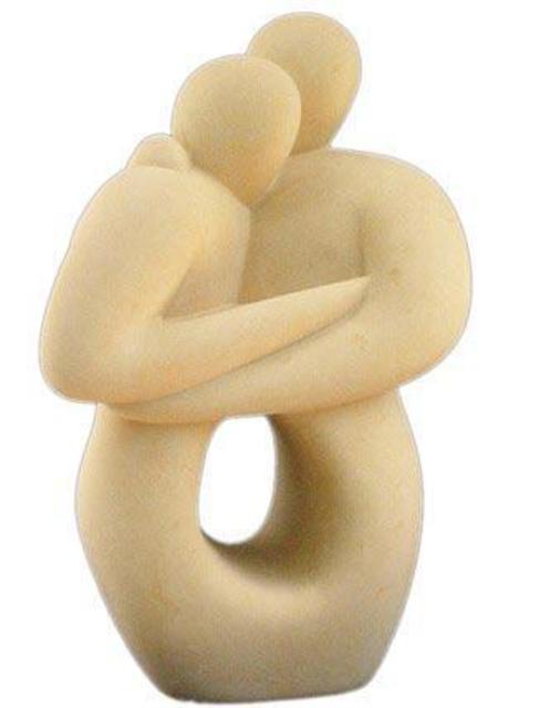 Joe Xuereb  'Hieros Gamos', created in 2001, Original Sculpture Limestone.