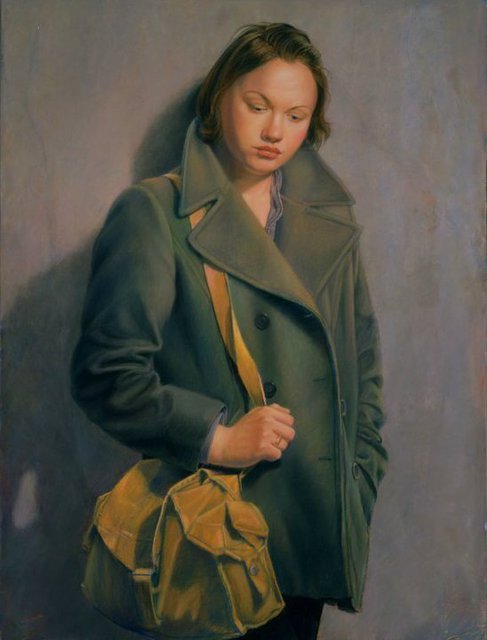 John Hunn  'EMILY', created in 2012, Original Painting Oil.