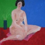 Red Green Blue Nude, John Sims