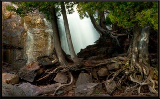 Joe Kerr: 'Goose Berry Falls Master Collection', 2009 Other Photography, Landscape.  CSCS Masters Collection Images are very limited edition fine art prints on hand made cold press papers. Each image has been carefully selected and receives up to 10 hours of digital detailing.  ...