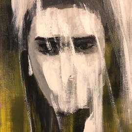 Kaniav Iranzadeh: 'untitled 002', 2020 Acrylic Painting, Portrait. Artist Description: Painting, Acrylicon Canvas...