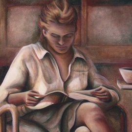 Kyle Foster: 'The Daily Grind', 2008 Oil Painting, Figurative. 