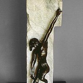 Ivan Kosta: 'Ecce Homo', 1998 Bronze Sculpture, Figurative. Artist Description: This piece of 