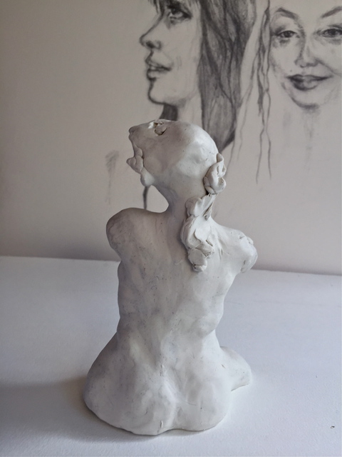 Artist Luise Andersen. '2016 March 15 To Sculpt The Feel I' Artwork Image, Created in 2016, Original Fiber. #art #artist