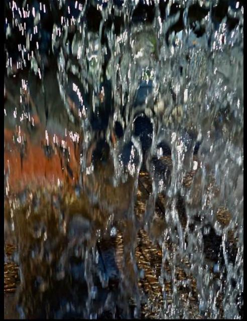 Artist Luise Andersen. 'May Ten Fountain Series III' Artwork Image, Created in 2013, Original Fiber. #art #artist